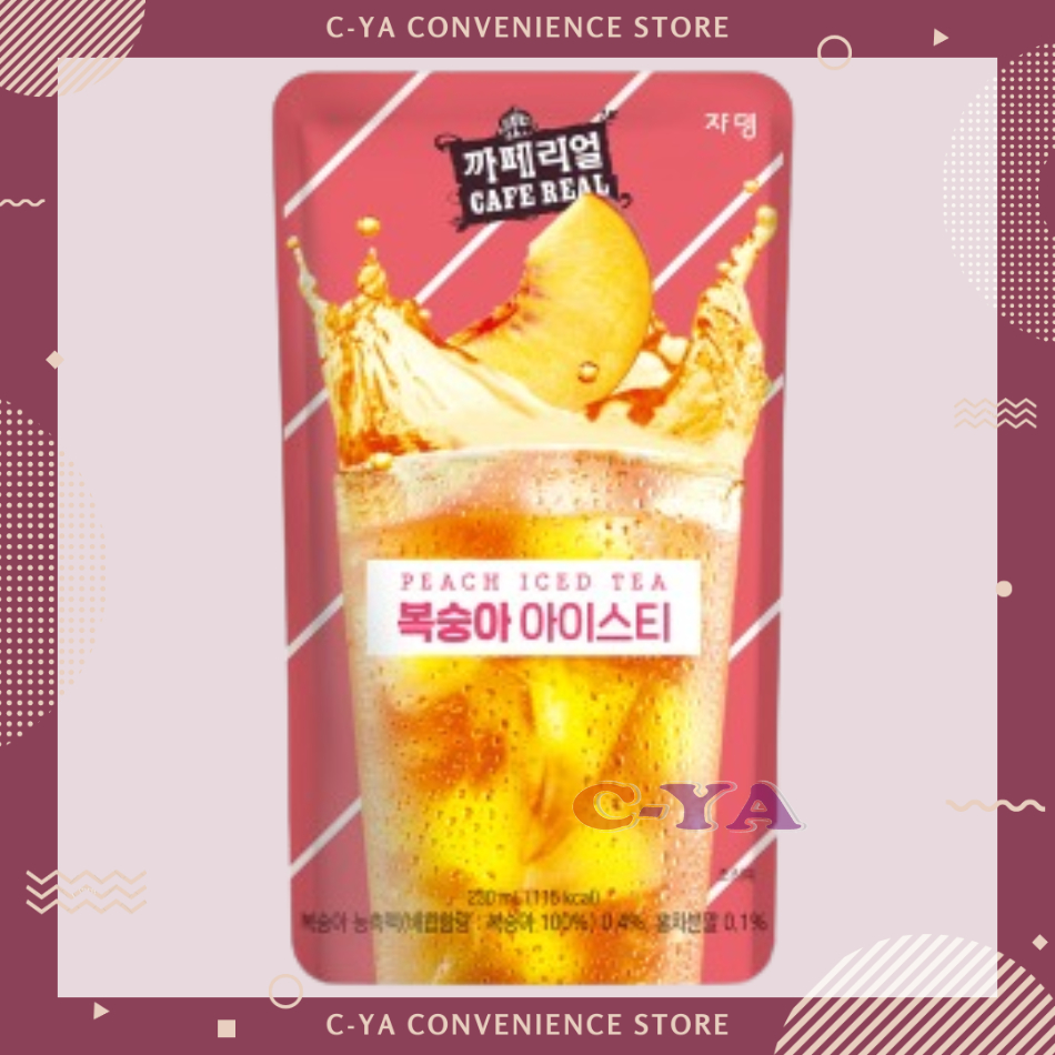 JARDIN Cafe Real Peach Iced Tea 230ml Shopee Philippines