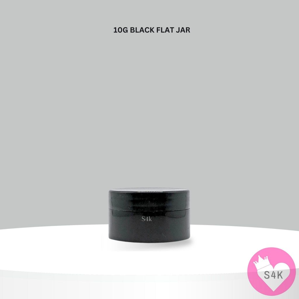 10g Black Jar With Liner For Creams Balms And Sunscreens Shopee Philippines 4325