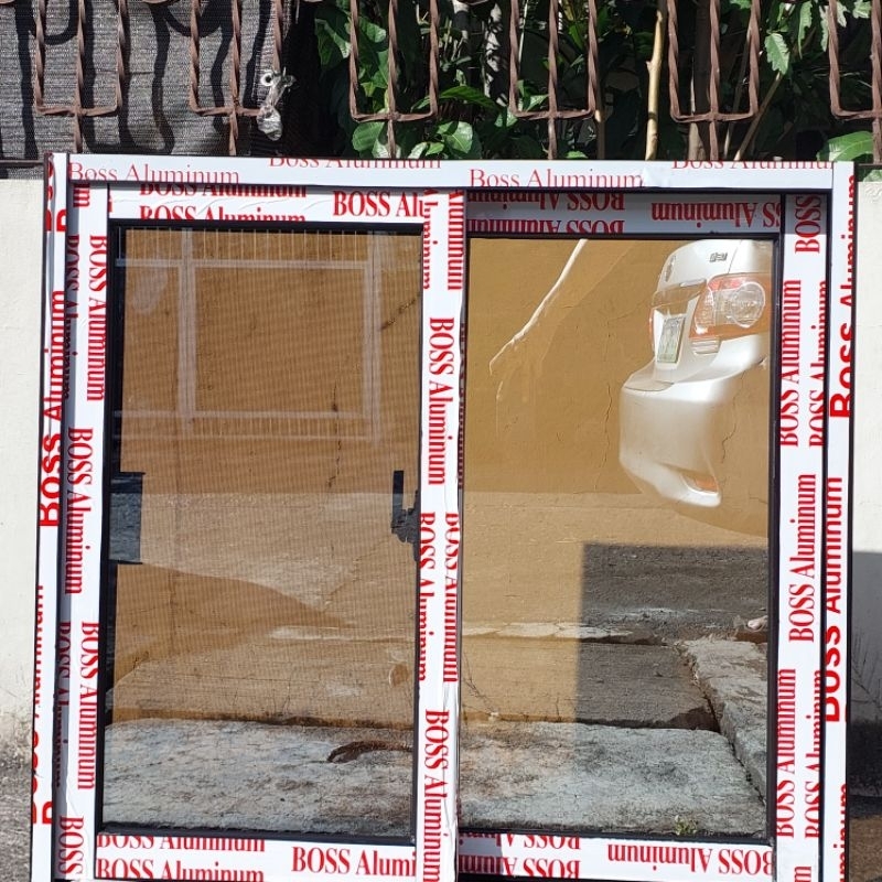 90cm W × 70cm H sliding window with screen | Shopee Philippines