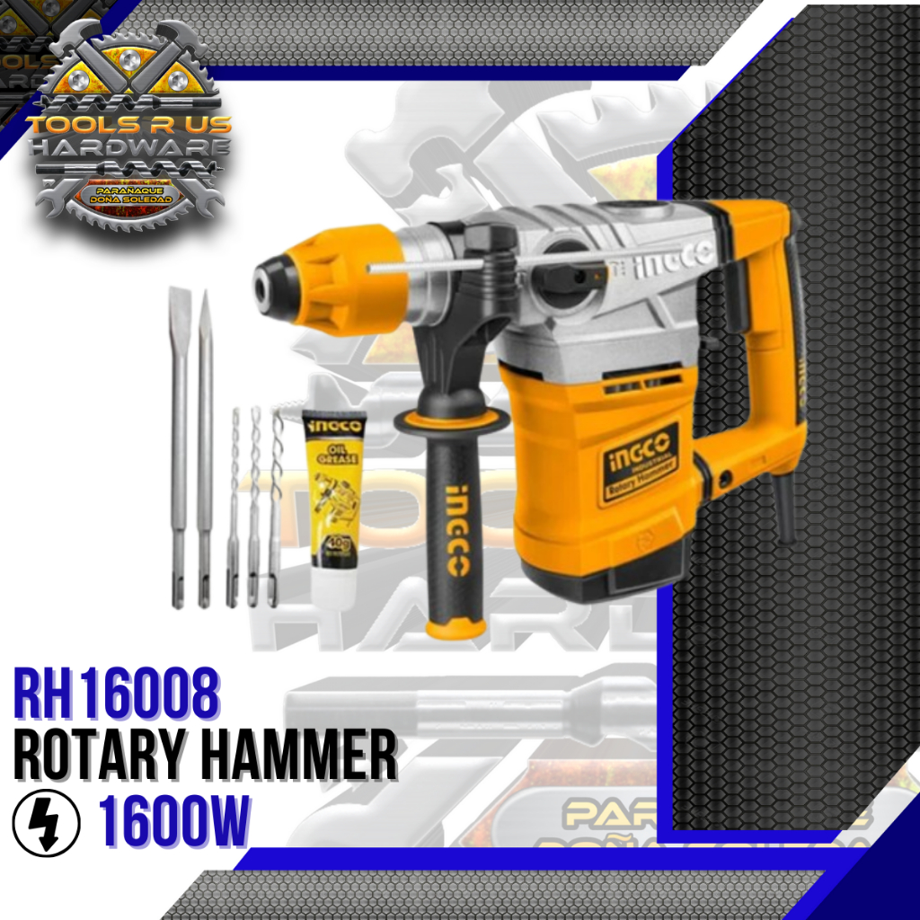 Rh16008 Ingco Rotary Hammer 1600w Power Tools Better Living