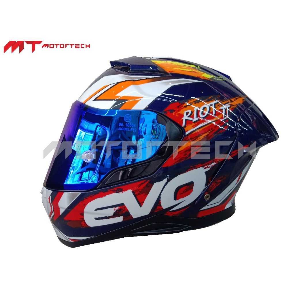 EVO XT-300 RIOT II (WHITE RED/ WHITE BLUE) | Shopee Philippines