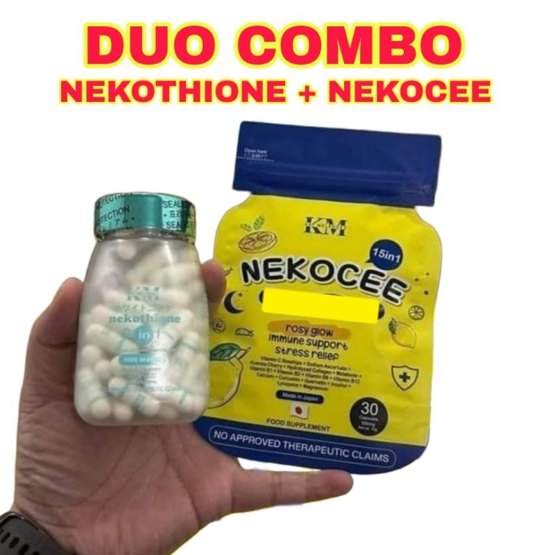 DUO COMBO Nekothione 9 in 1 and Nekocee by Kath Melendez | Shopee 