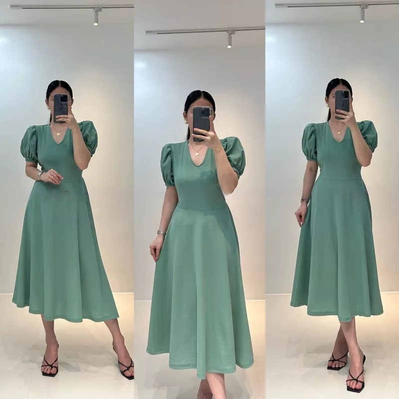 The Wendy Girls Puff Sleeve Dress
