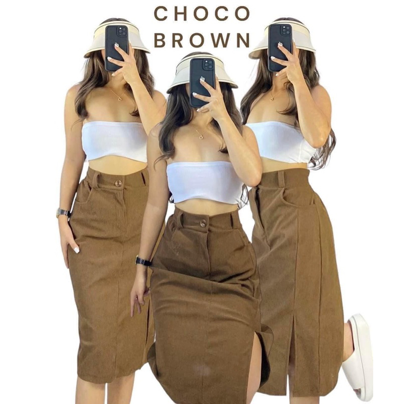 Corduroy Fabric Women's Corduroy Skirt Xl Midi Corduroy Skirt