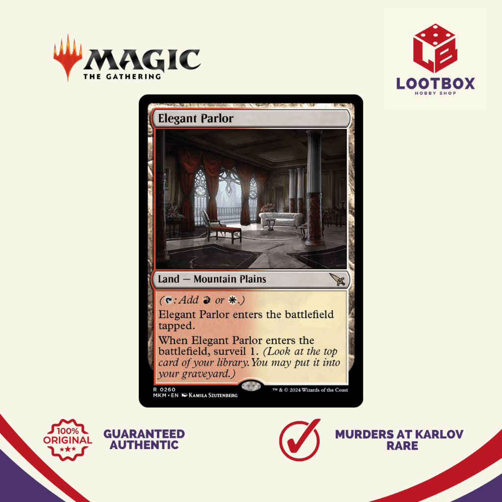 Magic the Gathering: Elegant Parlor (Rare) - Murders at Karlov Manor ...