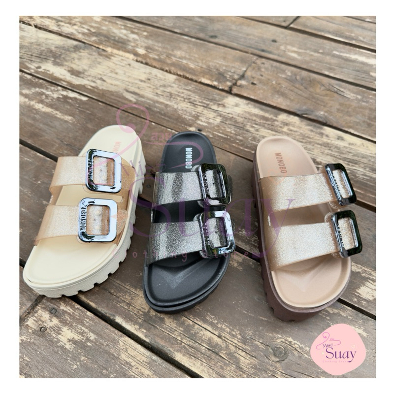 ON HAND AUTHENTIC MONOBO JELLO 2 GLITTER (2 STRAPS) | Shopee Philippines