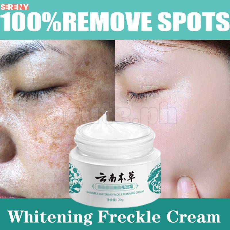 Japanese Melasma Cream Yunnan Herbal Whitening Freckle Cream Japanese