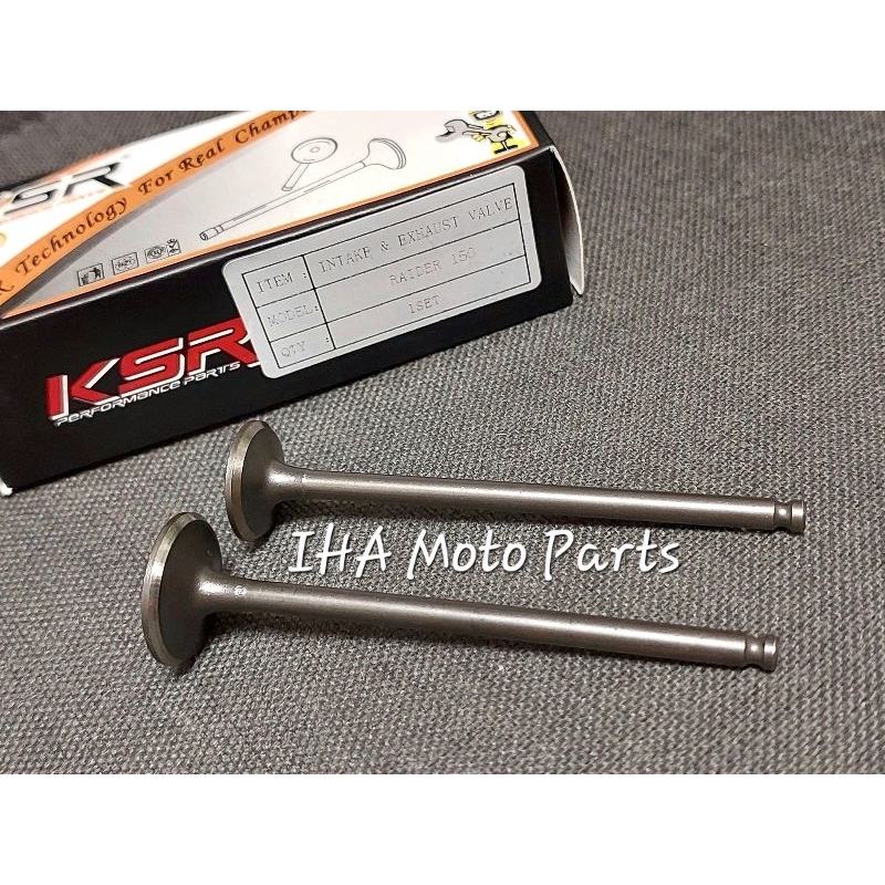 Valve Intake/Exhaust Raider 150/Raider 150 Carb (KSR Thailand) Shopee