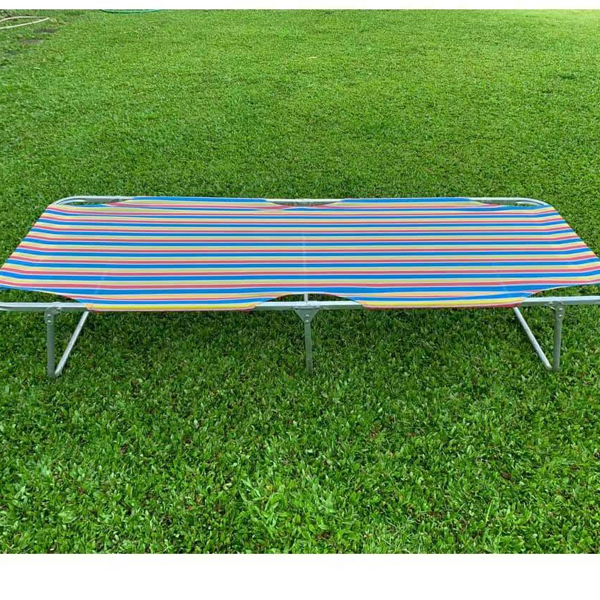 Nylon folding cot on sale