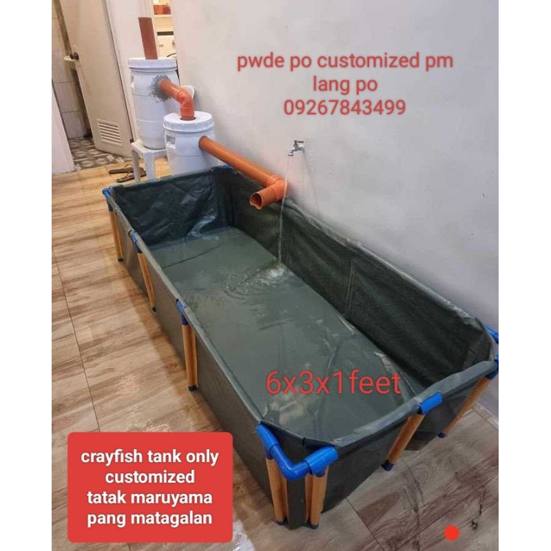 6x3x1feet crayfish tank tatak maruyama kaya sigurado sa quality at ...