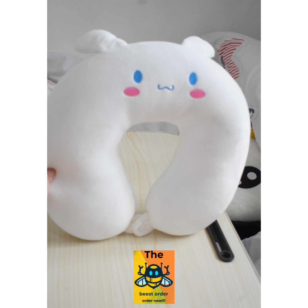 sanrio miniso cinnamoroll neck pillow plush portable travel pillow u ...