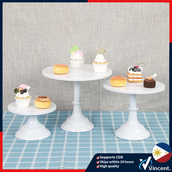 3-piece set of iron cake rack dessert rack paper cup cake rack fruit ...