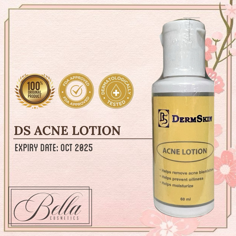 Dermskin Acne Lotion 60ml (100 ORIGINAL) Shopee Philippines