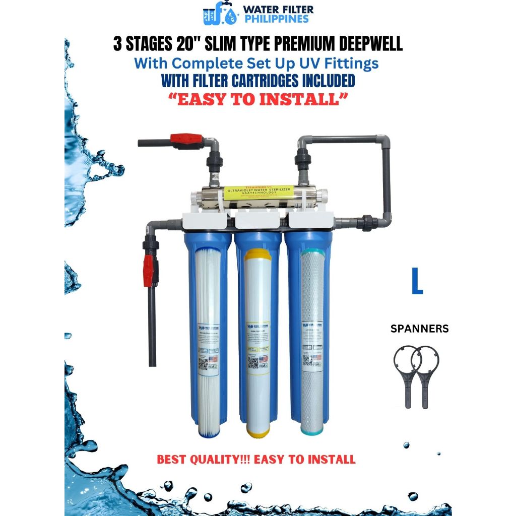 Water Filtration System 3 Stages 20
