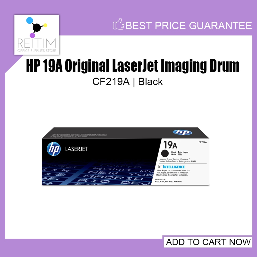 HP 19A Original LaserJet Imaging Drum (CF219A) Shopee Philippines