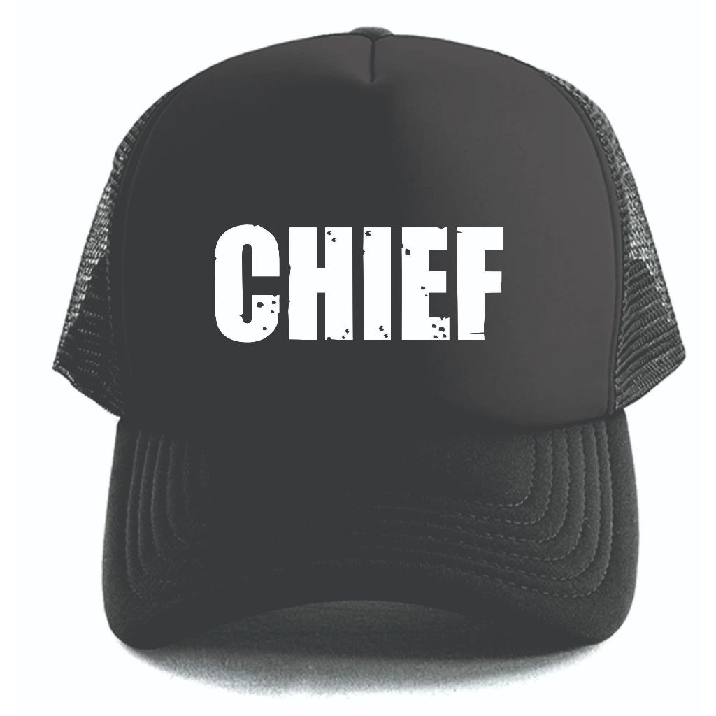 CHIEF CAP NET CAP MESH CAP TRUCKERS CAP | Shopee Philippines