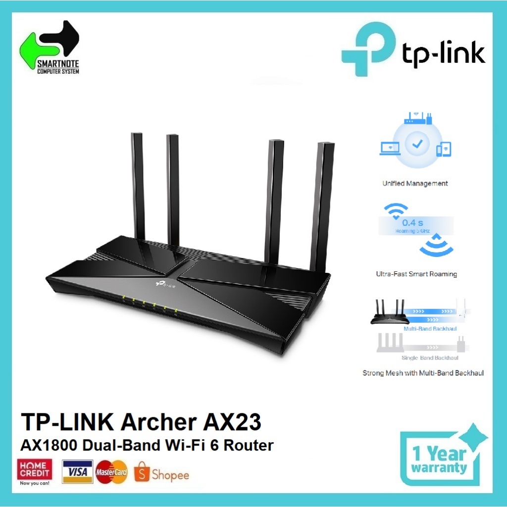 TP-LINK Archer AX23 AX1800 Dual-Band Wi-Fi 6 Router | Shopee Philippines