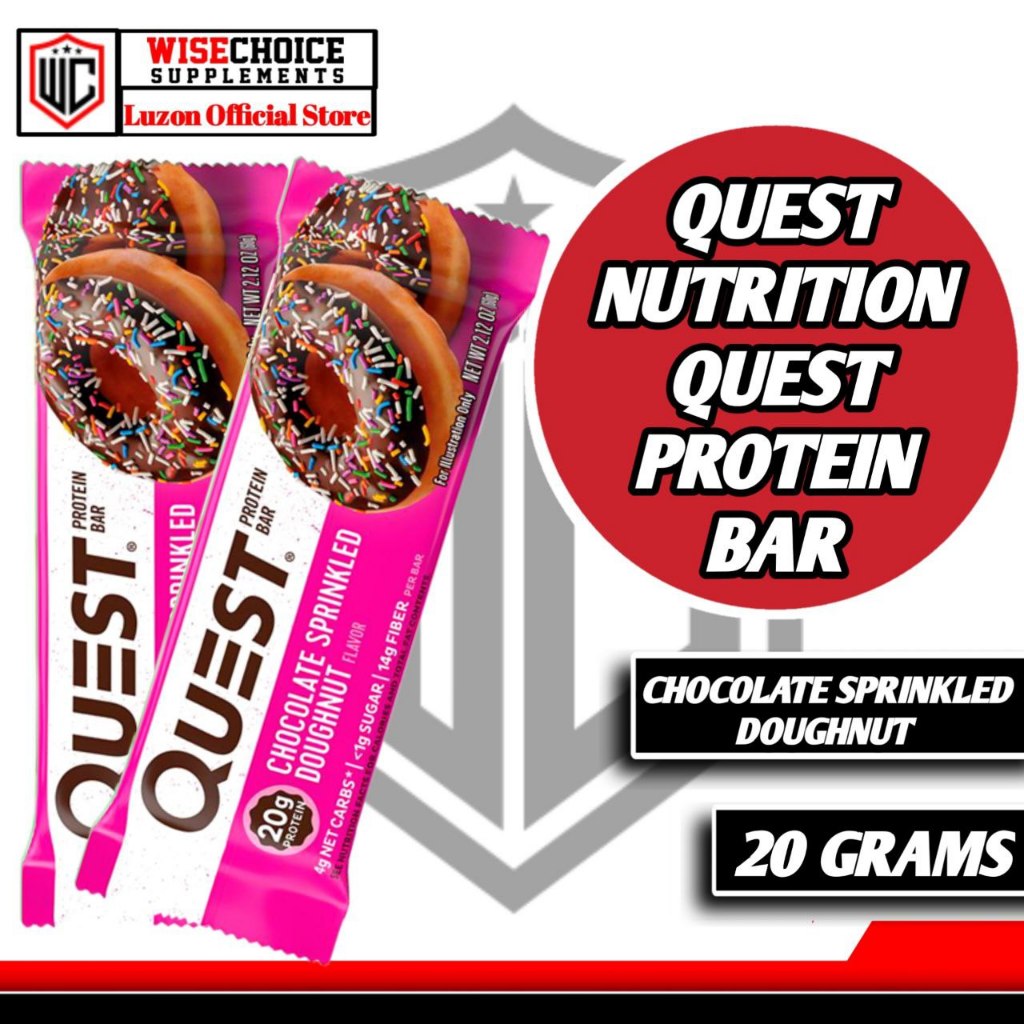 QUEST NUTRITION QUEST BAR 60G CHOCOLATE SPRINKLED DOUGHNUT EXPIRATION