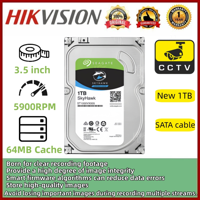 Seagate SkyHawk Surveillance ST2000VX015 2.5´´ 2TB Hard Disk Drive
