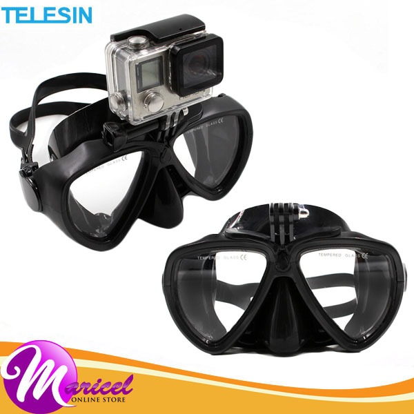 Telesin Action Camera Mount Goggle Diving Snorkeling Mask GPDIVGS2P