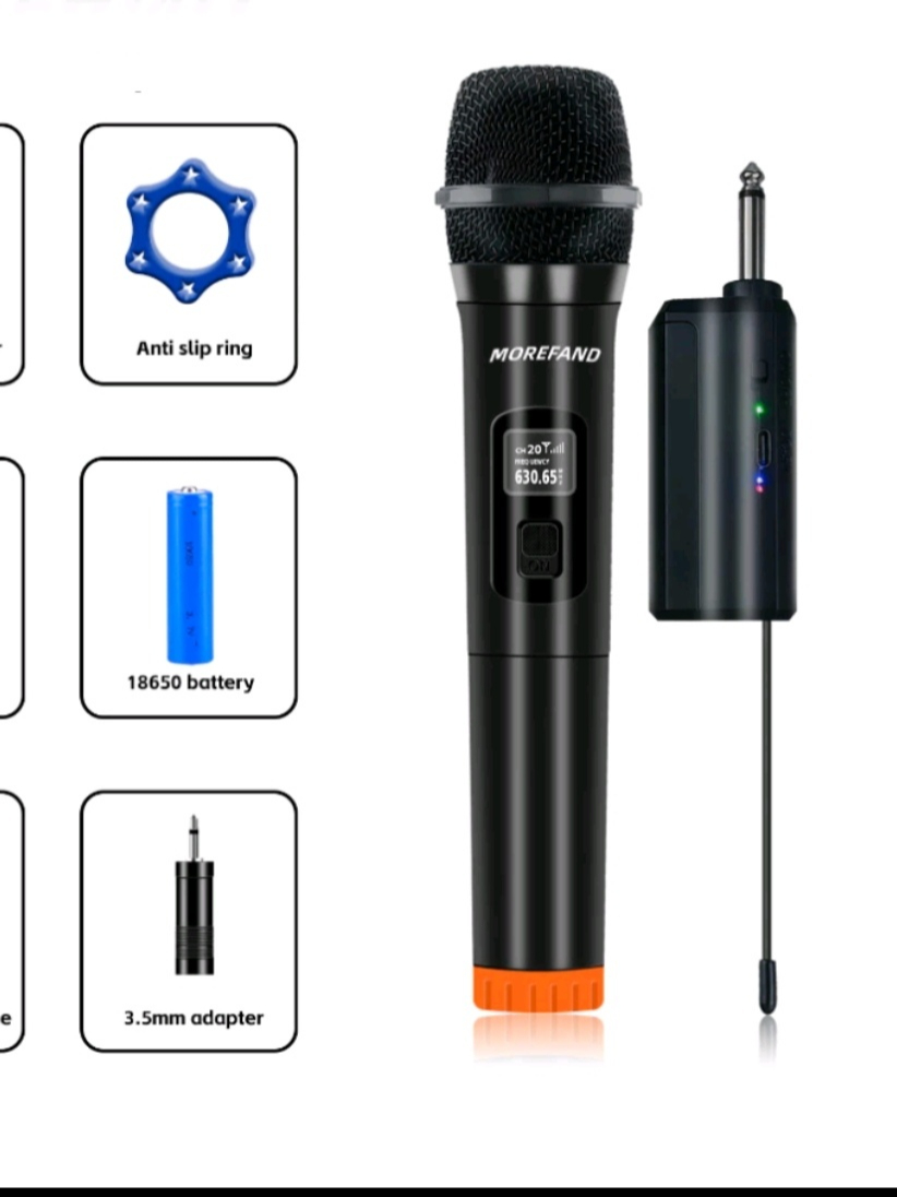PROFESSIONAL MICROPHONE Karaoke Microphone With QR Code Authentic P ...