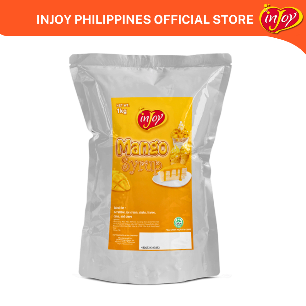inJoy Mango Syrup 1kg | Shopee Philippines