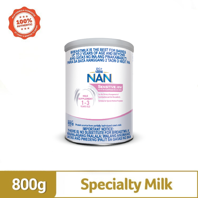 NAN Sensitive HW Growingup Milk Supplement for 13 years old 800g