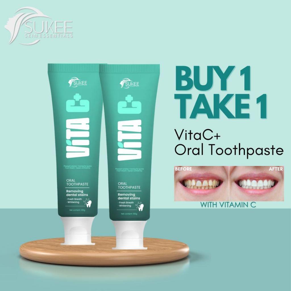 CFZ Sukee VitaC+ Oral Toothpaste 100g | Shopee Philippines