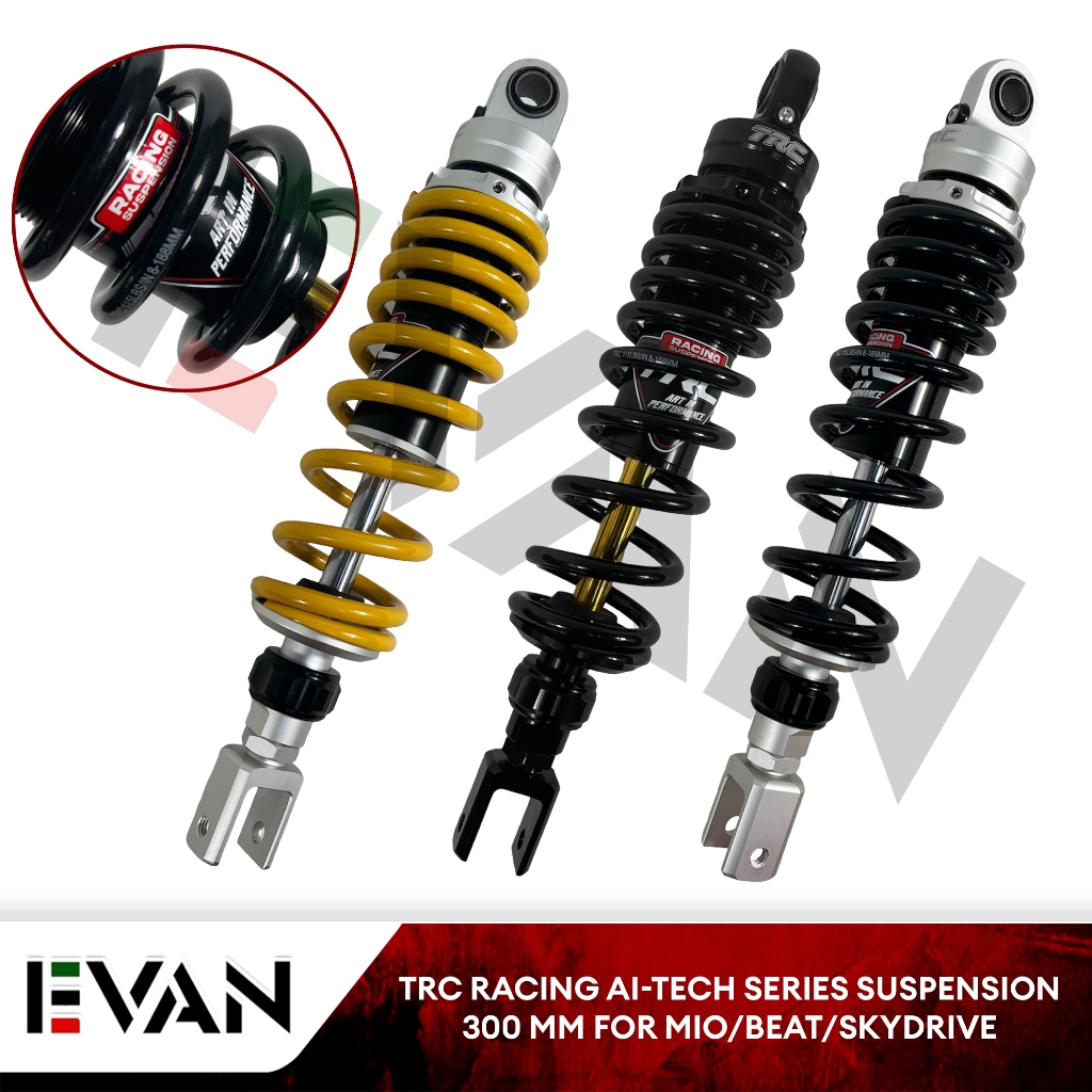 EVAN.PH MIO/BEAT/SKYDRIVE 300mm TRC AI-TECH SERIES SUSPENSION For ...