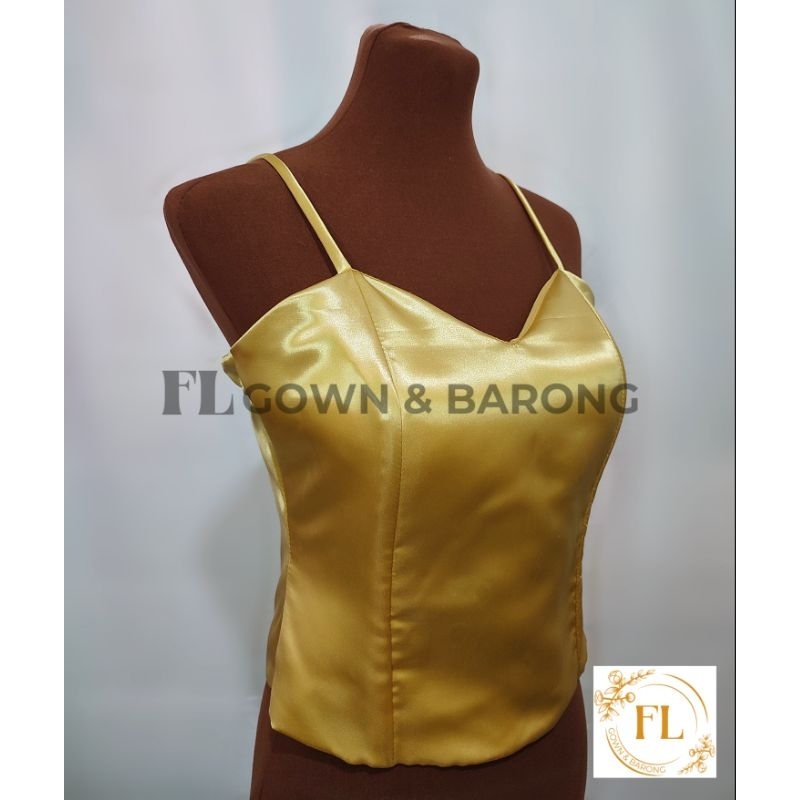Inner Blouse Spaghetti top inner blouse for Filipiniana Modern ...