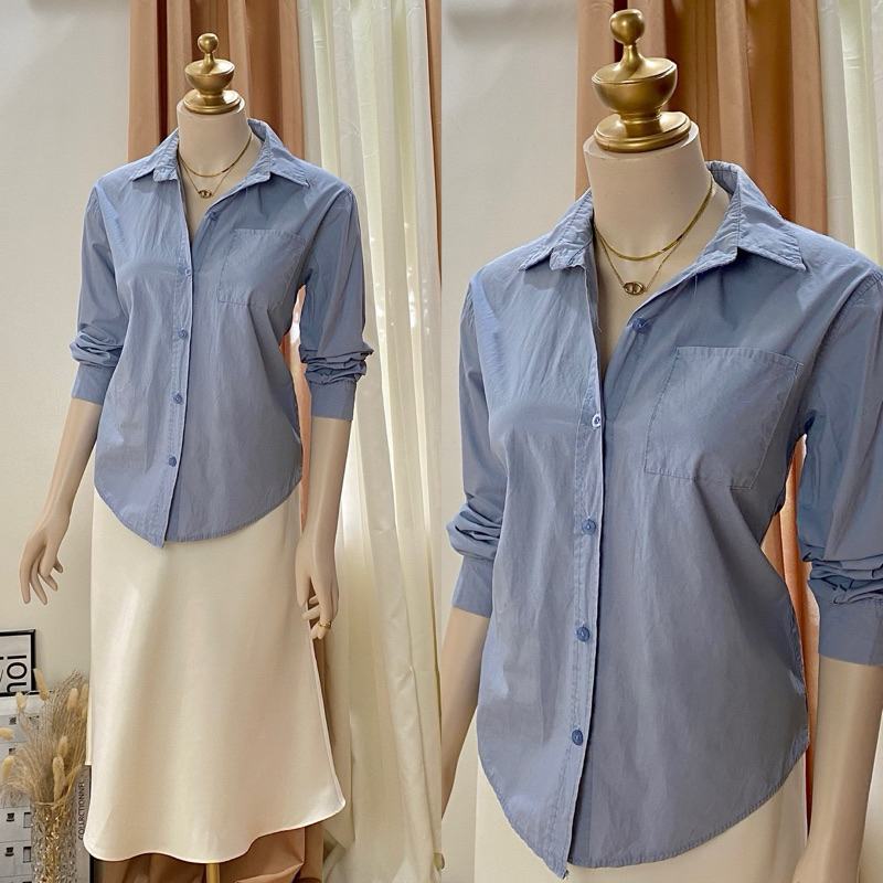 Th Ukay Polo Blouse Collection By Spot The Style Shopee Philippines