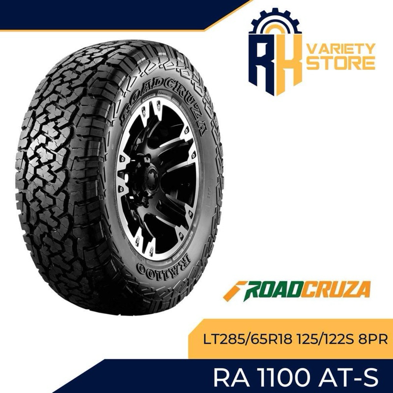 ROADCRUZA ALL TERRAIN TIRES LT285/65R18 125/122S 10PR RA1100 285/65R18 ...