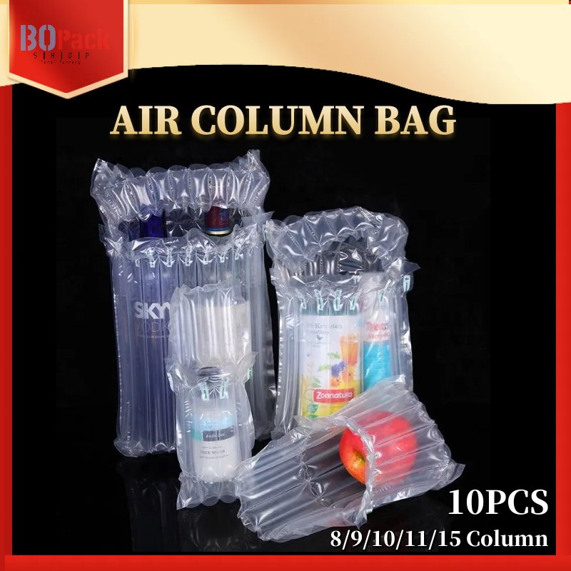 10 PCS Multi-Size Air Column Pouch Set - Inflatable Protective Bubble ...
