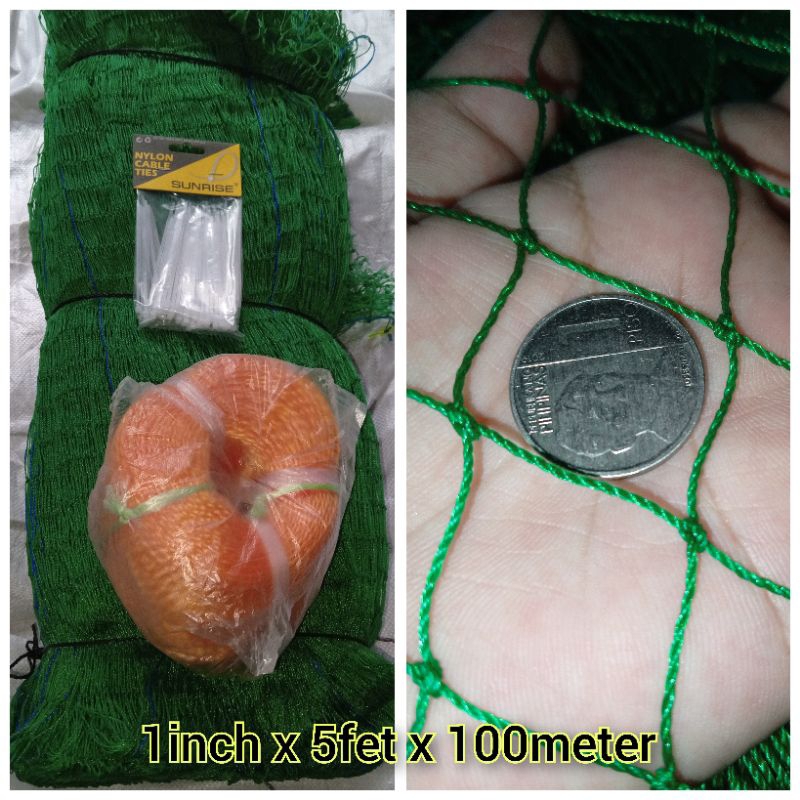 CHICKEN NET 1INCHX5FETX100METERW/FREEBIES | Shopee Philippines
