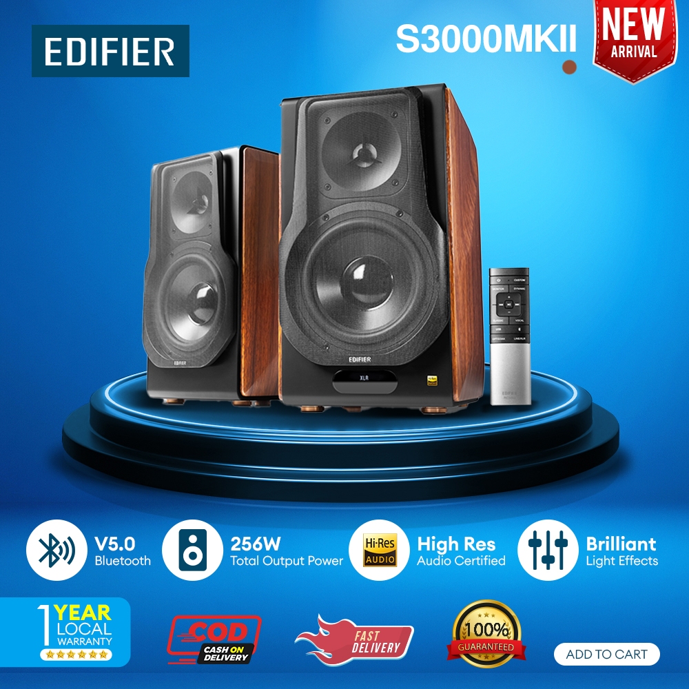 Edifier New Launch S3000MKII HiRes Audio certified and aptX