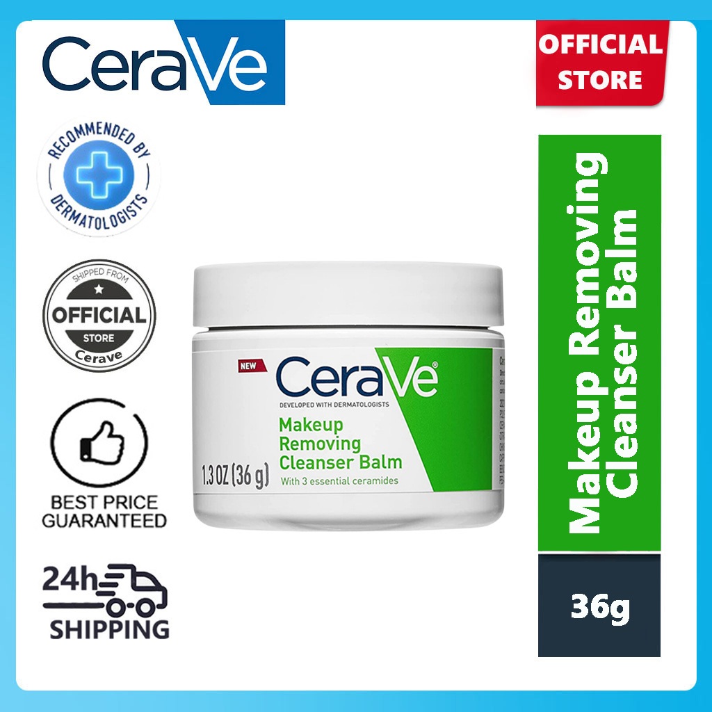 CeraVe Makeup Removing Cleanser Balm 36g Makeup Remover Cerave