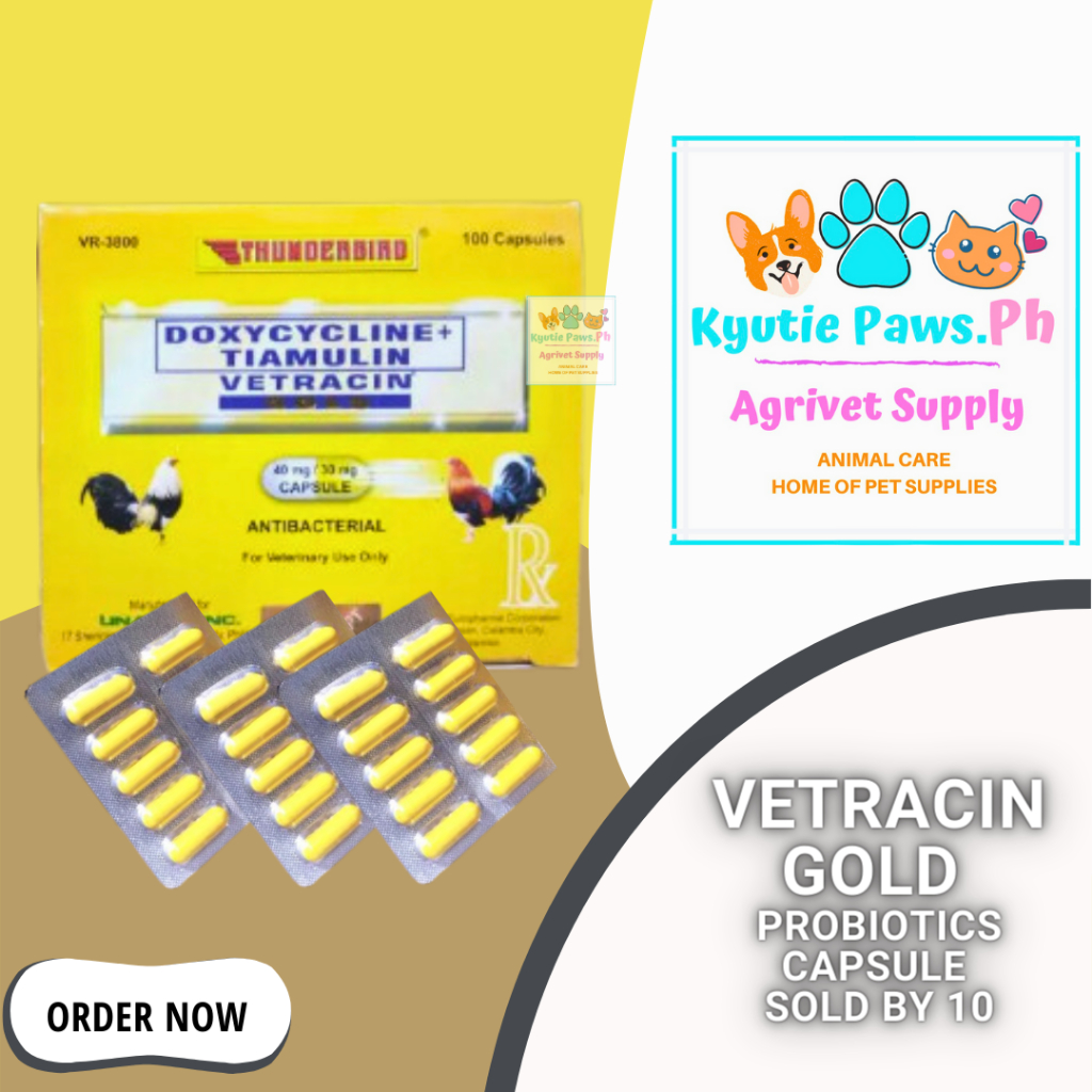 Vetracin Gold Capsule (10 Capsules) Shopee Philippines