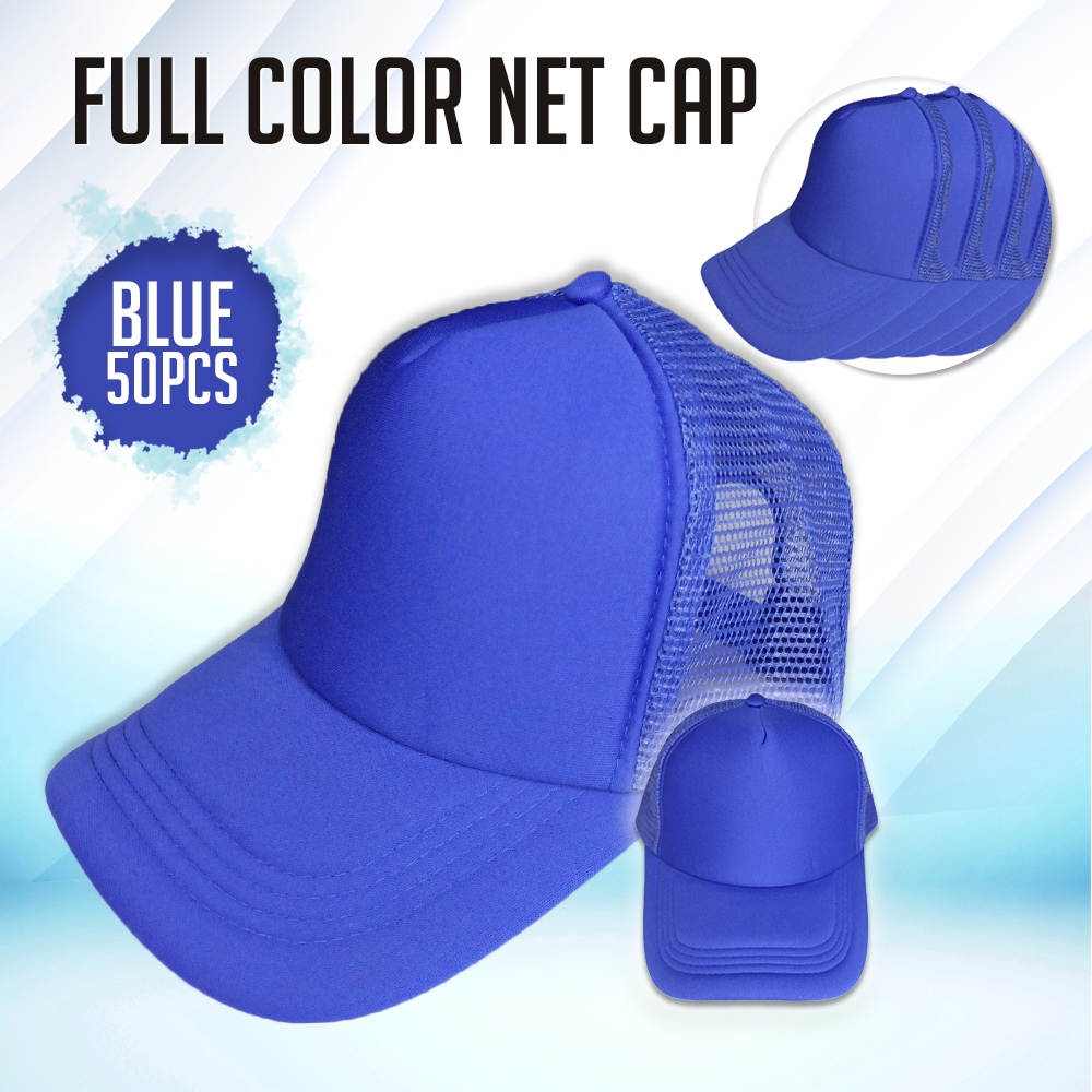 50pcs. QUAFF Sublimation Net Cap FULL COLOR | Shopee Philippines