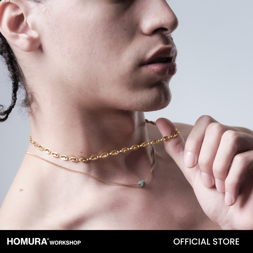 Homura Design - Classico Gold Necklace 5mm | Shopee Philippines