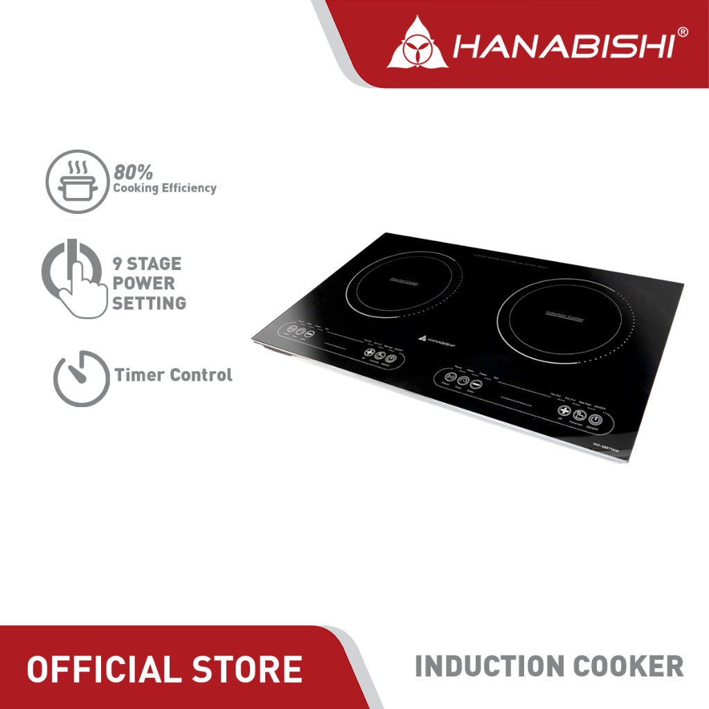 Hanabishi Twin Induction Cooker HIC500TWIN | Shopee Philippines