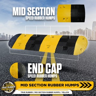 True Rubber Heavy Duty Rubber Speed Humps Bumps Modular Road Rump ...