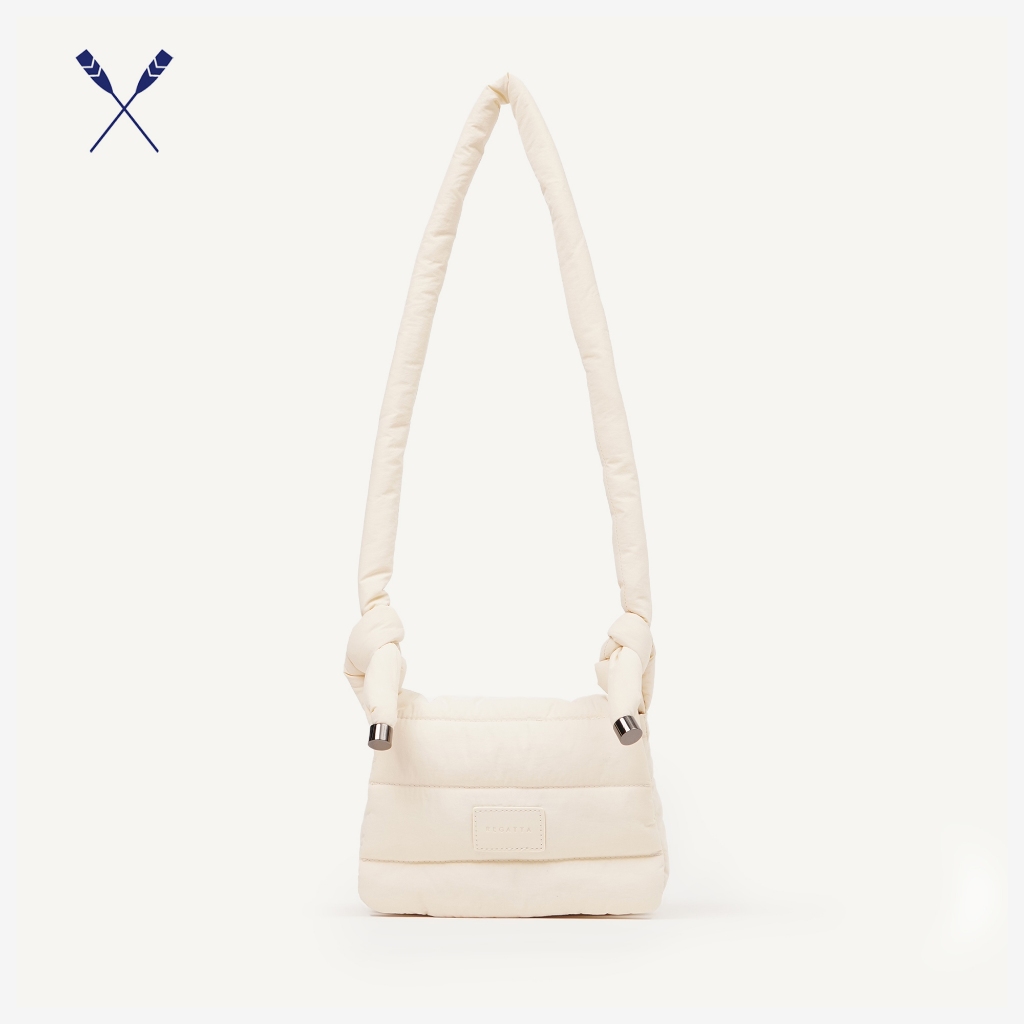 Regatta Nylon Puffy Sling Bag For Women Cobalt Blue Cream Shopee Philippines