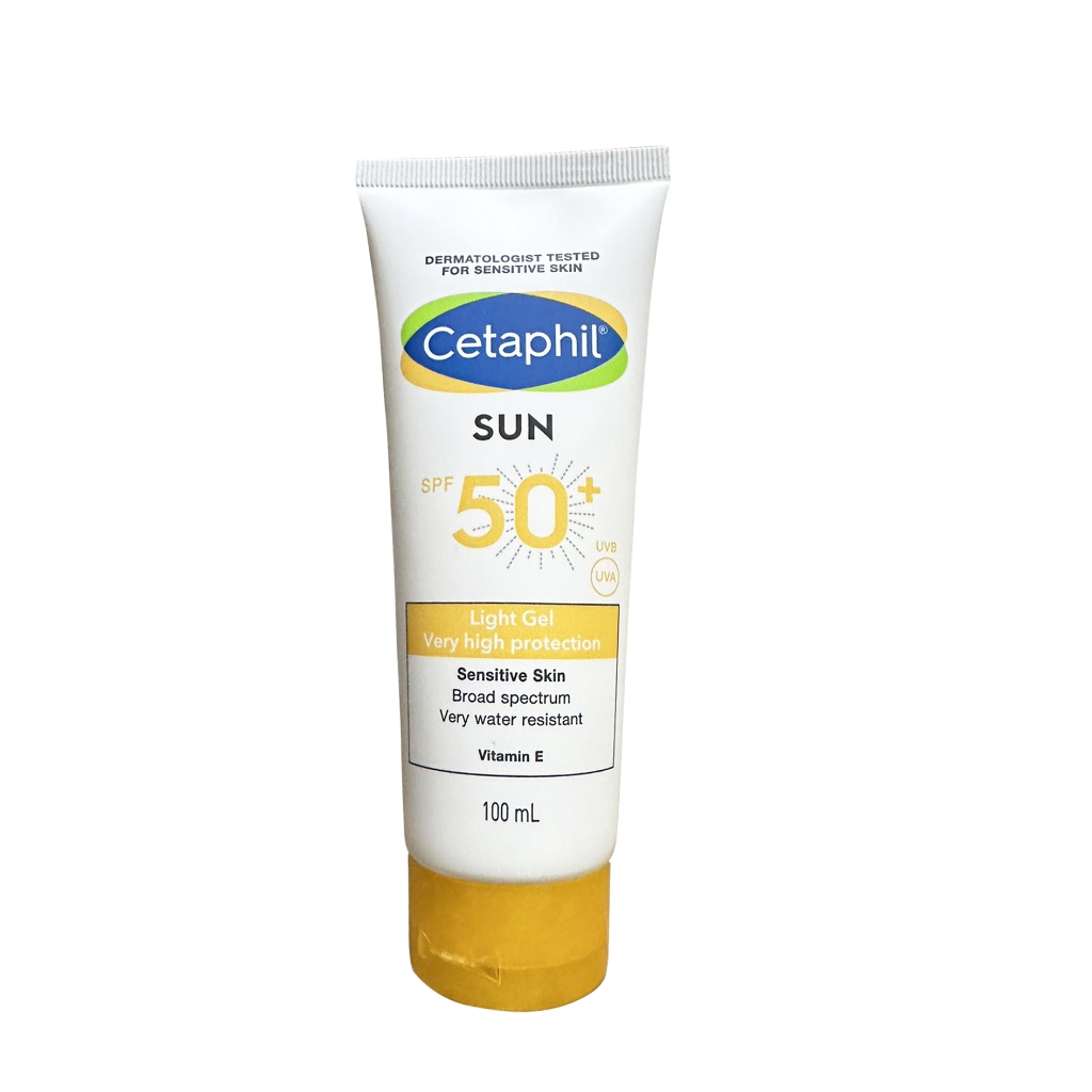 118ml Cetaphil Body Sunblock Spf 50 Light Gel Whitening Moisturizing