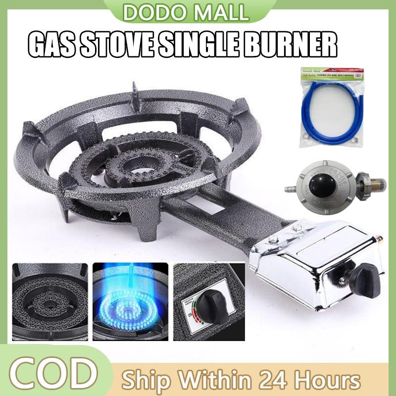 Cast Iron Gas Stove Heavy Duty Burner kitchen Automatic Ignition Gas