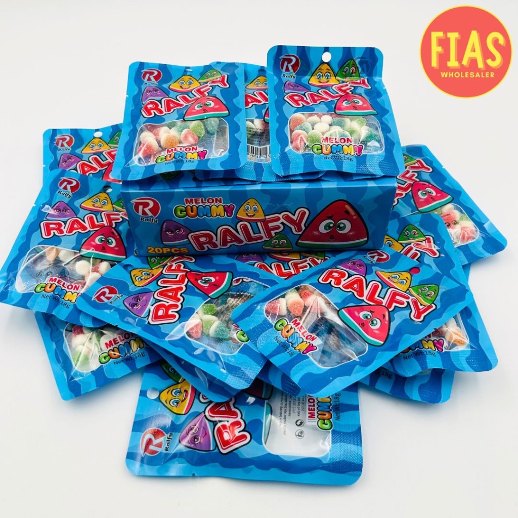 20 packs Ralfy Gummy Candy Series | Shopee Philippines