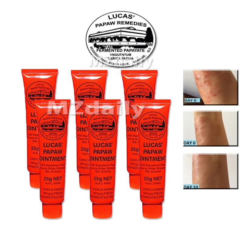 ( SET OF 6 ) Lucas Papaw Ointment 25g | Shopee Philippines