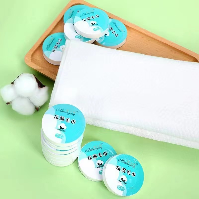 X.F CANNON 5pcs Magic Compressed Bath Face Travel One Time towels ...