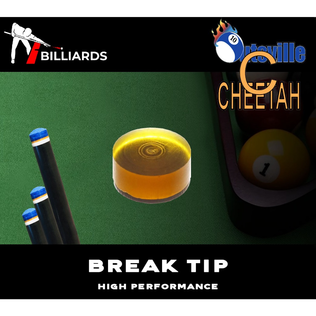 Outsville Cheetah Break Tip High Performance ( tip sa tako ng bilyar ...