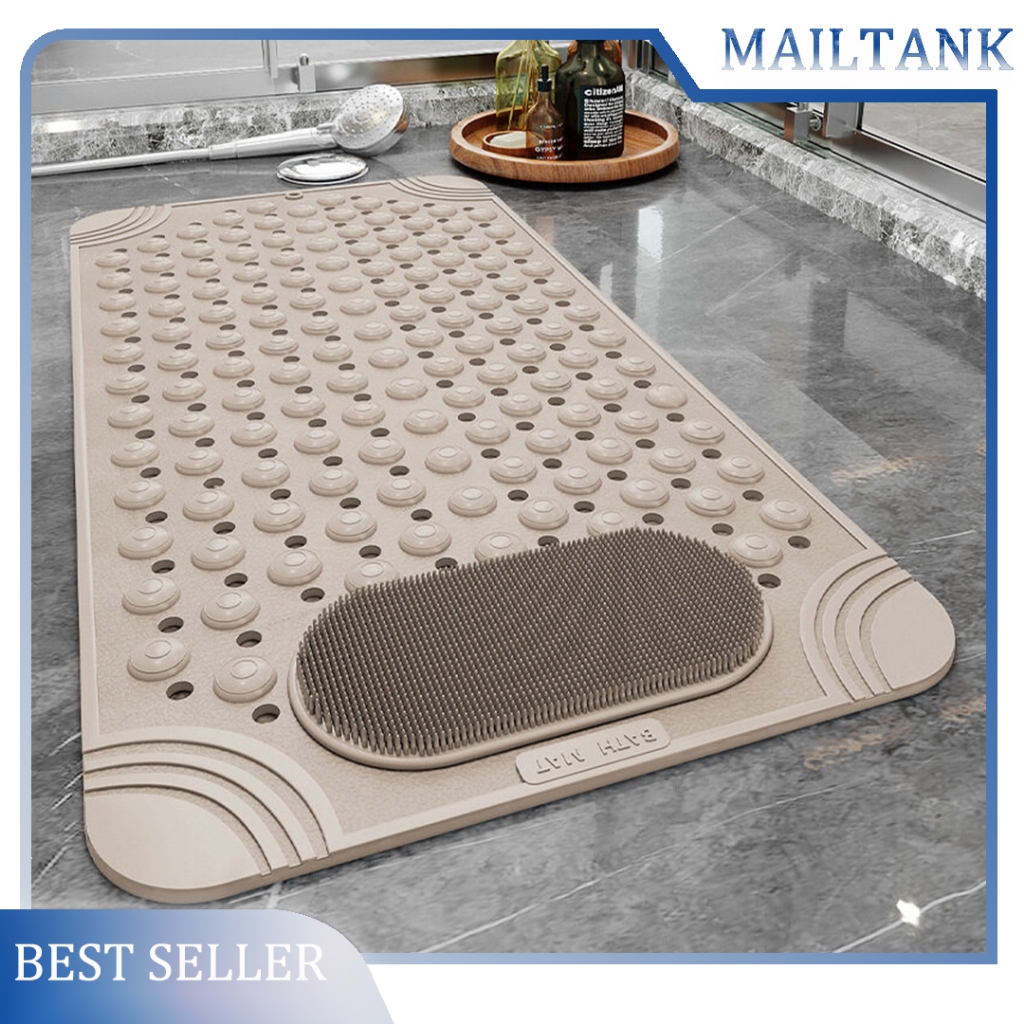 Bathroom Non-Slip Mat Anti-Fall Foot Mat Toilet Floor Mats Shower ...