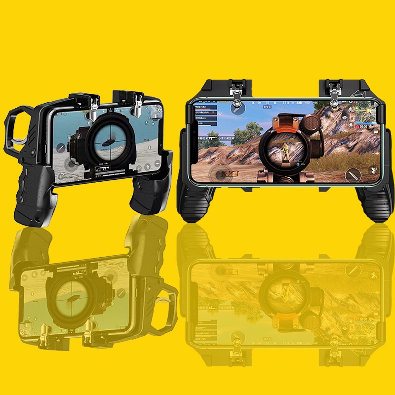 JK K21 PUBG Mobile Gamepad Joystick L1 R1 Trigger Game Shooter ...